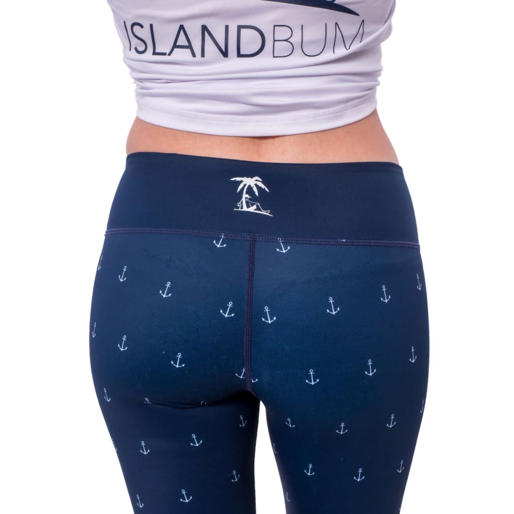 anchor performance swim leggings upf 50 navy blue clothing trousers outerwear 738